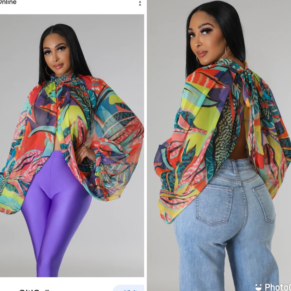 Paradise Tunic Top - Picture 2 of 4